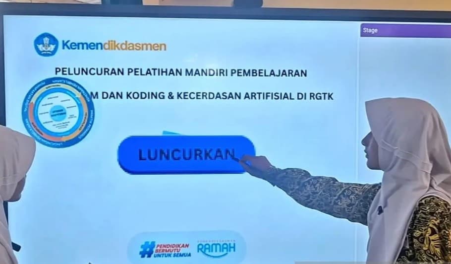 Kemendikdasmen Meluncurkan Pelatihan Mandiri untuk Perkuat Kompetensi Guru di Bidang Pembelajaran Mendalam, Koding, dan AI