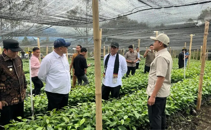 Mentan Andi Amran Pastikan Pengembangan Kopi Gayo Berlanjut dengan Tambahan 17 Juta Bibit pada 2026