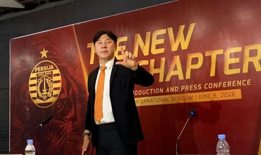Shin Tae-yong Memfokuskan Latihan Fisik sebagai Fondasi Persija Jakarta Menghadapi Musim 2026/2027