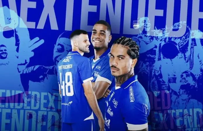 Persib Bandung Perpanjang Kontrak Tiga Pemain Asing hingga 2028 untuk Perkuat Skuad