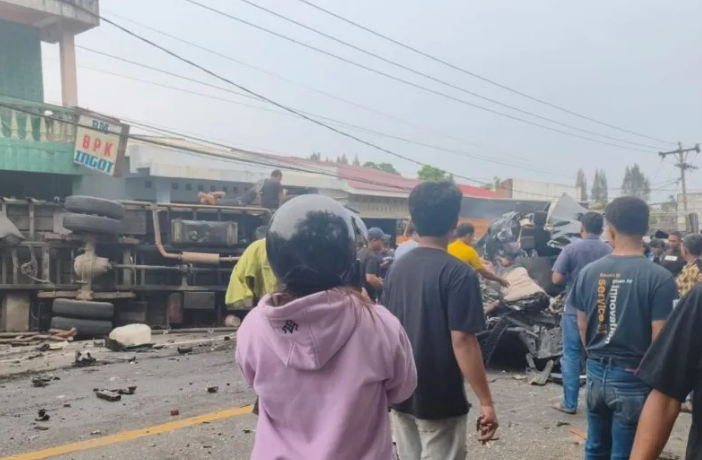 Sopir Truk Diamankan Polisi Usai Kecelakaan Beruntun di Sibolangit Tewaskan Empat Orang