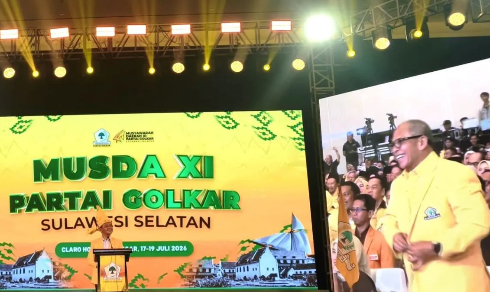 Ilham Arief Sirajuddin Terpilih Secara Aklamasi Pimpin Golkar Sulawesi Selatan Periode 2026–2031