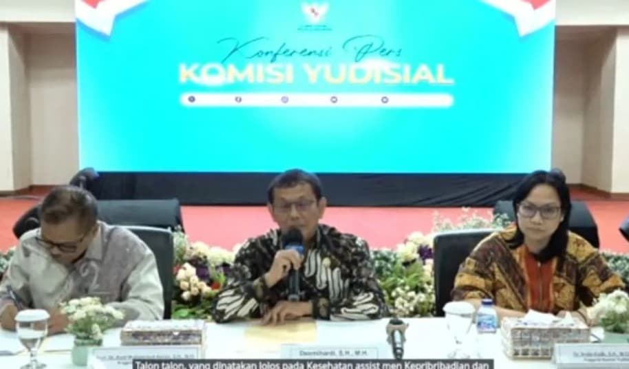 Komisi Yudisial Tetapkan 23 Peserta Lolos Seleksi Kesehatan dan Kepribadian, Siap Ikuti Wawancara Calon Hakim Agung 2026