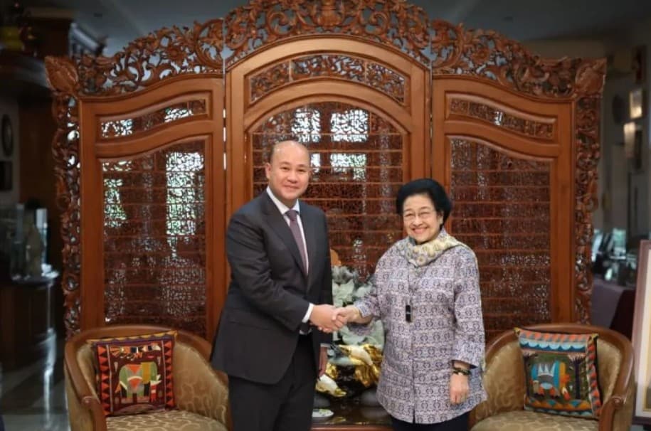 Megawati Terima Kunjungan Deputi PM Kamboja Hun Many, Pancasila Jadi Sorotan dalam Pertemuan di Jakarta