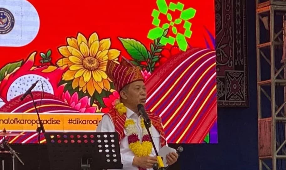 Pemerintah Dorong Festival Bunga dan Buah Karo Naik Kelas Menjadi Ajang Internasional
