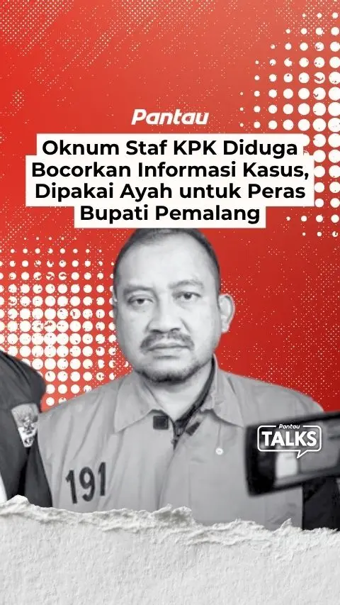 OKNUM STAF KPK DIDUGA BOCORKAN INFORMASI KASUS