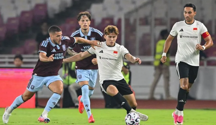 Aston Villa Tundukkan Indonesia All Stars 3-1 dalam Laga Pramusim di SUGBK