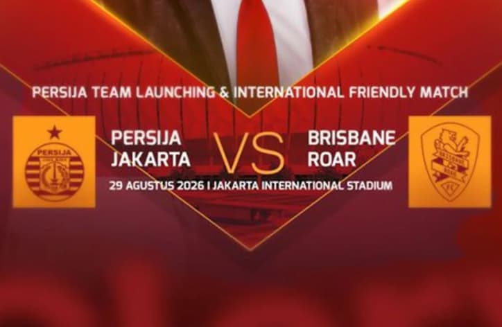 Brisbane Roar Gelar Tur Pramusim di Indonesia, Dewa United dan Persija Jadi Lawan