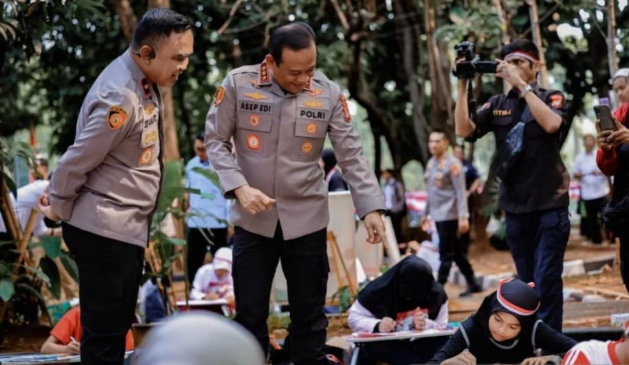 Polda Metro Jaya Semarakkan HUT Ke-81 RI dengan Festival UMKM dan Lomba Seni Inklusif