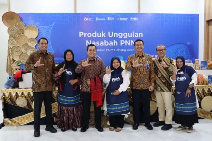 PNM dan OJK Perkuat UMKM Perempuan Aceh agar Mampu Naik Kelas