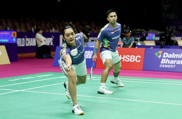 Amri/Nita Membidik Medali Kejuaraan Dunia BWF 2026 Usai Tembus Babak 16 Besar