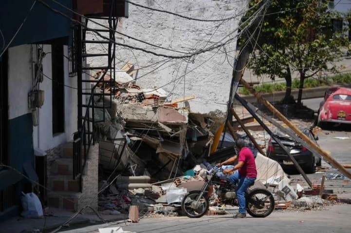 Korban Tewas Gempa Kolombia Bertambah Menjadi 304 Orang, Ratusan Masih Hilang