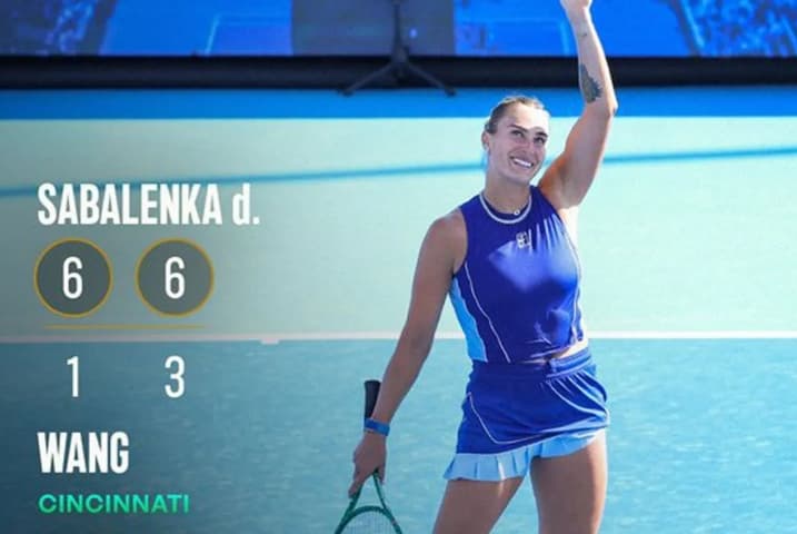 Sabalenka Tampil Dominan dan Gauff Melaju ke 16 Besar Cincinnati Open 2026