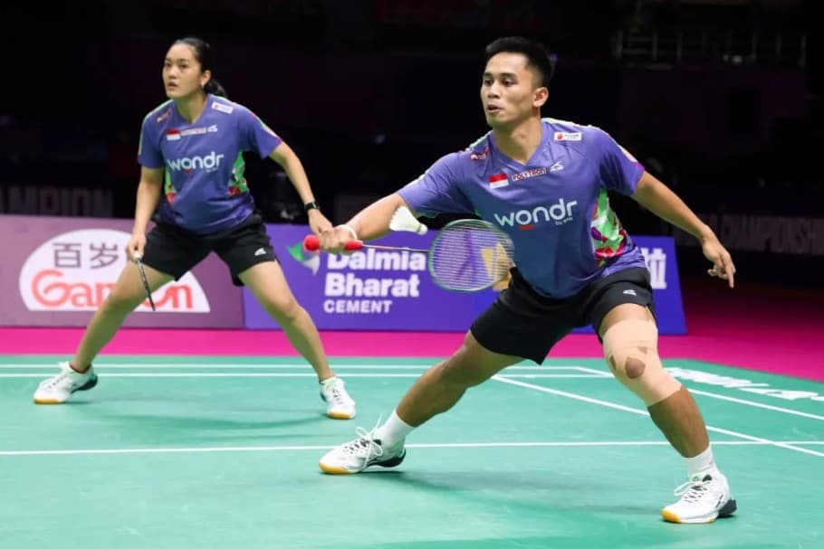 Amri/Nita Bidik Tiket Final Kejuaraan Dunia BWF 2026 Usai Tumbangkan Unggulan Taiwan