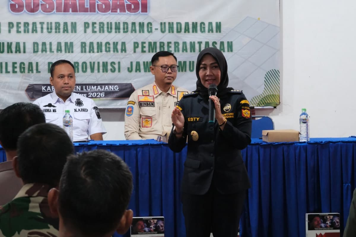 Bea Cukai Gencarkan Edukasi Cukai dan Gempur Rokok Ilegal di Sejumlah Wilayah Jawa Timur
