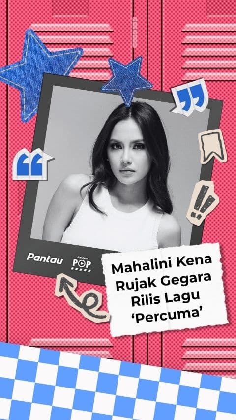 MAHALINI KENA RUJAK GEGARA RILIS LAGU PERCUMA