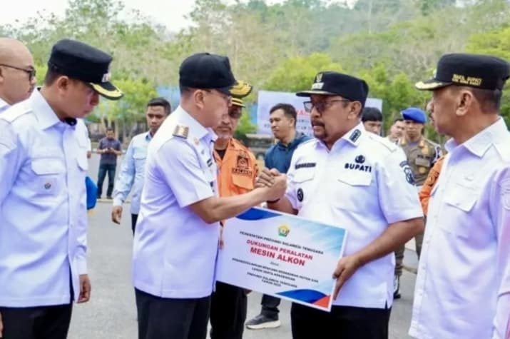 Pemprov Sultra Mendistribusikan 24 Mesin Alkon ke Lima Daerah Rawan Kekeringan