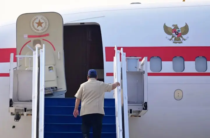 Presiden Prabowo Bertolak ke Jawa Timur untuk Menghadiri Penutupan Muktamar Ke-35 NU
