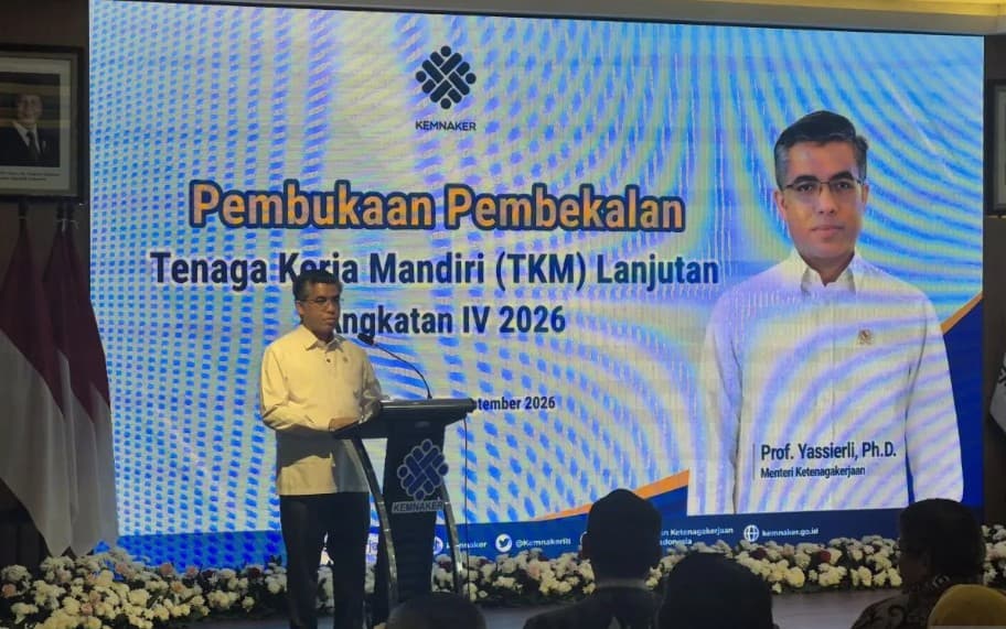 Kemnaker Salurkan Bantuan Usaha kepada 9.000 TKM, Modal Capai Rp15 Juta per Peserta