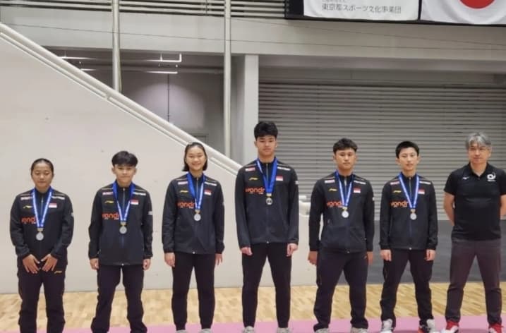 Tim Bulu Tangkis Muda Indonesia Raih Juara Dua TIYSG 2026, KBRI Tokyo Apresiasi Perjuangan Atlet