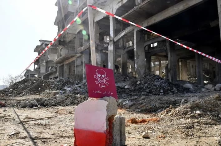 PBB Peringatkan Bahan Peledak Sisa Perang di Suriah, Hampir 2.500 Warga Sipil Jadi Korban