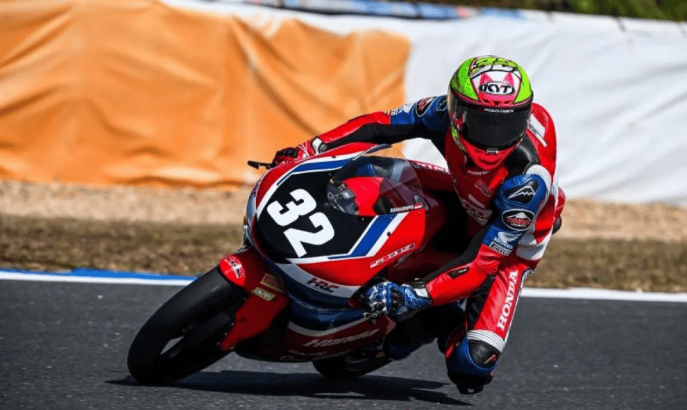 Kiandra Ramadhipa Terjatuh di Lap 11 dan Gagal Finis pada Rookies Cup San Marino 2026