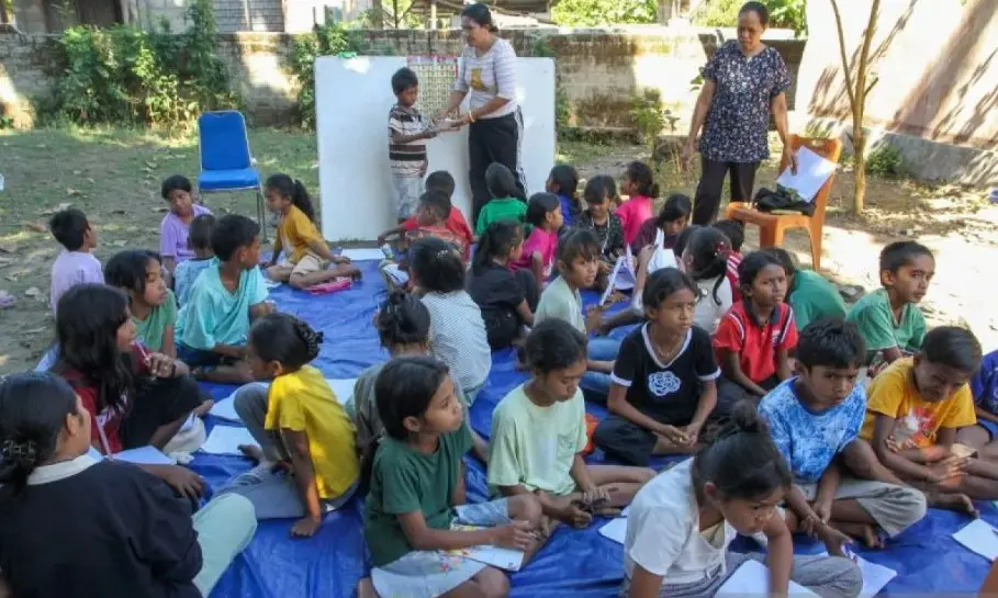487 Sekolah Terdampak Gempa NTT Kembali Gelar Pembelajaran Normal di Ruang Kelas