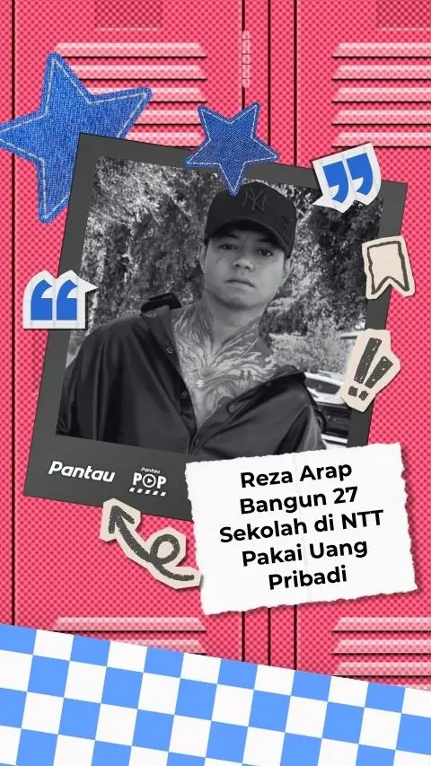 REZA ARAP BANGUN 27 SEKOLAH DI NTT