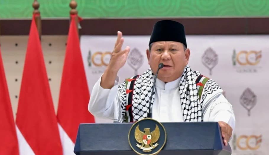 Prabowo Tegaskan Indonesia Harus Kuat agar Mampu Membantu Rakyat Palestina
