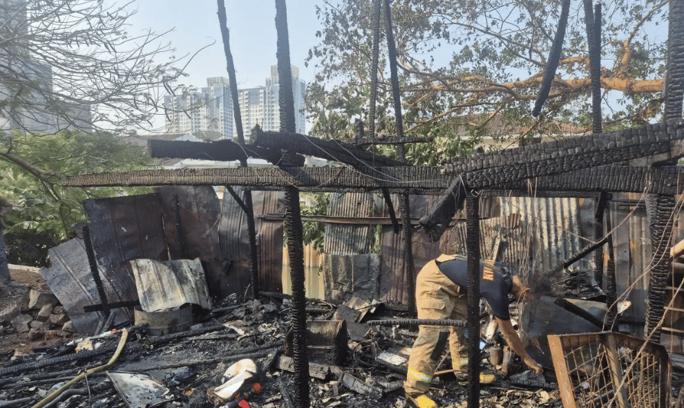 Bedeng di Kelapa Gading Terbakar, Uang Tunai Rp20 Juta Ikut Hangus