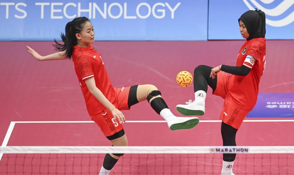 Tim Sepak Takraw Putri Indonesia Takluk 0-3 dari Korea Selatan di Asian Games 2026