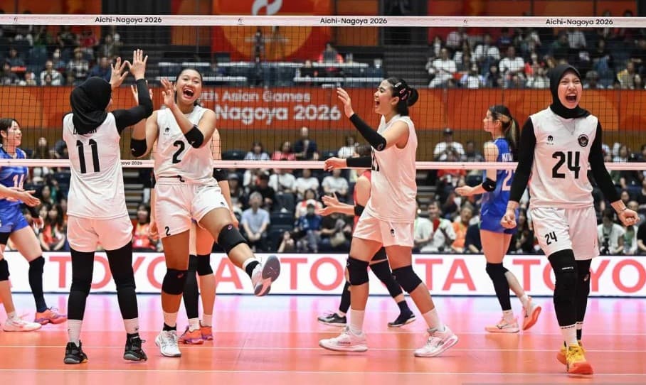 Tim Voli Putri Indonesia Bungkam Vietnam Tiga Set Langsung dan Melaju ke Perebutan Peringkat Kelima Asian Games 2026