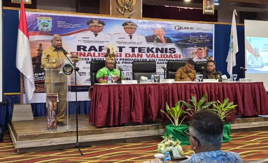 Pemprov Papua Barat Percepat PI 10 Persen Migas untuk Tingkatkan Pendapatan Daerah