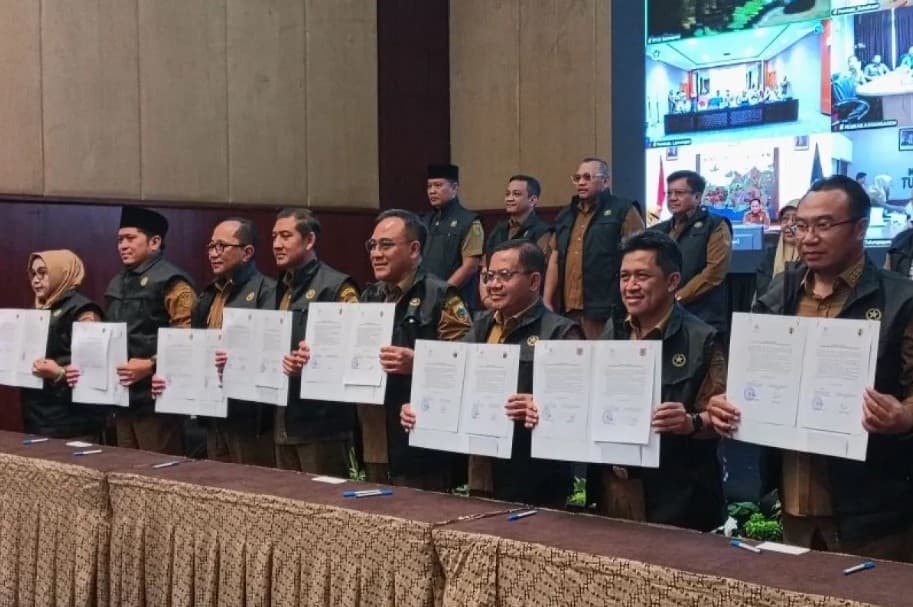 Kepala Daerah Jabanusa Teken Komitmen Percepat Penurunan Stunting