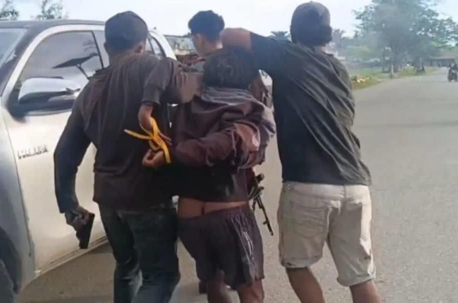Satgas Damai Cartenz Tangkap Anggota KKB yang Diduga Terlibat Penembakan ASN di Yahukimo