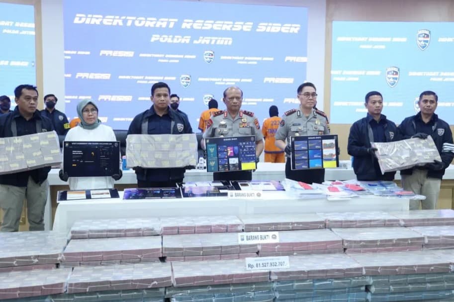 Polda Jatim Bongkar Dugaan Penipuan Investasi Saham dan Kripto, Kerugian Korban Tembus Rp12,9 Miliar