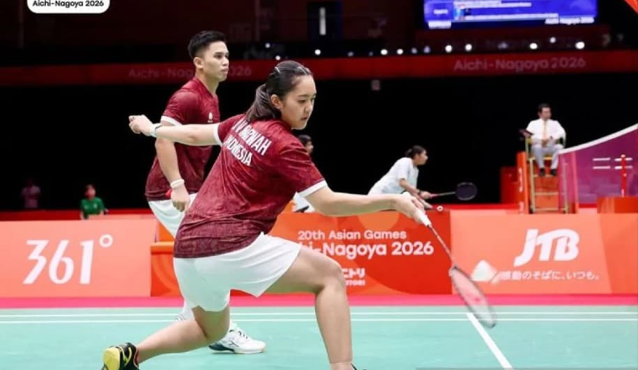 Amri/Nita Tumbangkan Wakil Tuan Rumah dan Melaju ke Perempat Final Asian Games 2026