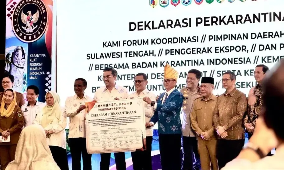 Barantin Dorong 1.000 Pelaku Usaha dan UMKM Sulawesi Tengah Menembus Pasar Ekspor Global