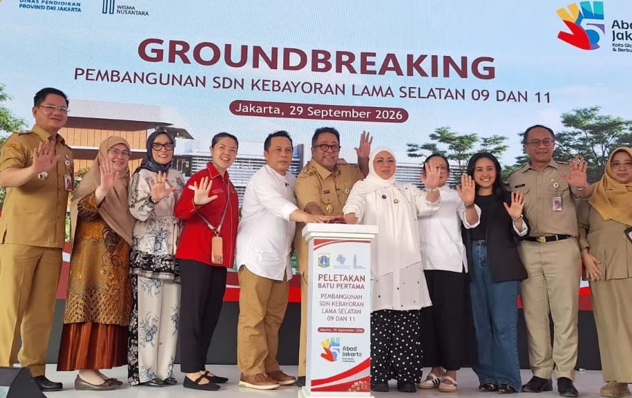 Pemprov DKI Bangun Kembali Dua SD di Kebayoran Lama dengan Anggaran Hampir Rp50 Miliar