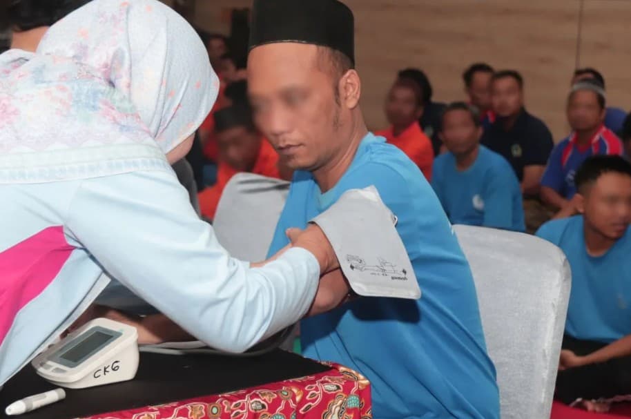 103 Warga Binaan Lapas Kediri Jalani Cek Kesehatan Gratis untuk Deteksi Dini Penyakit