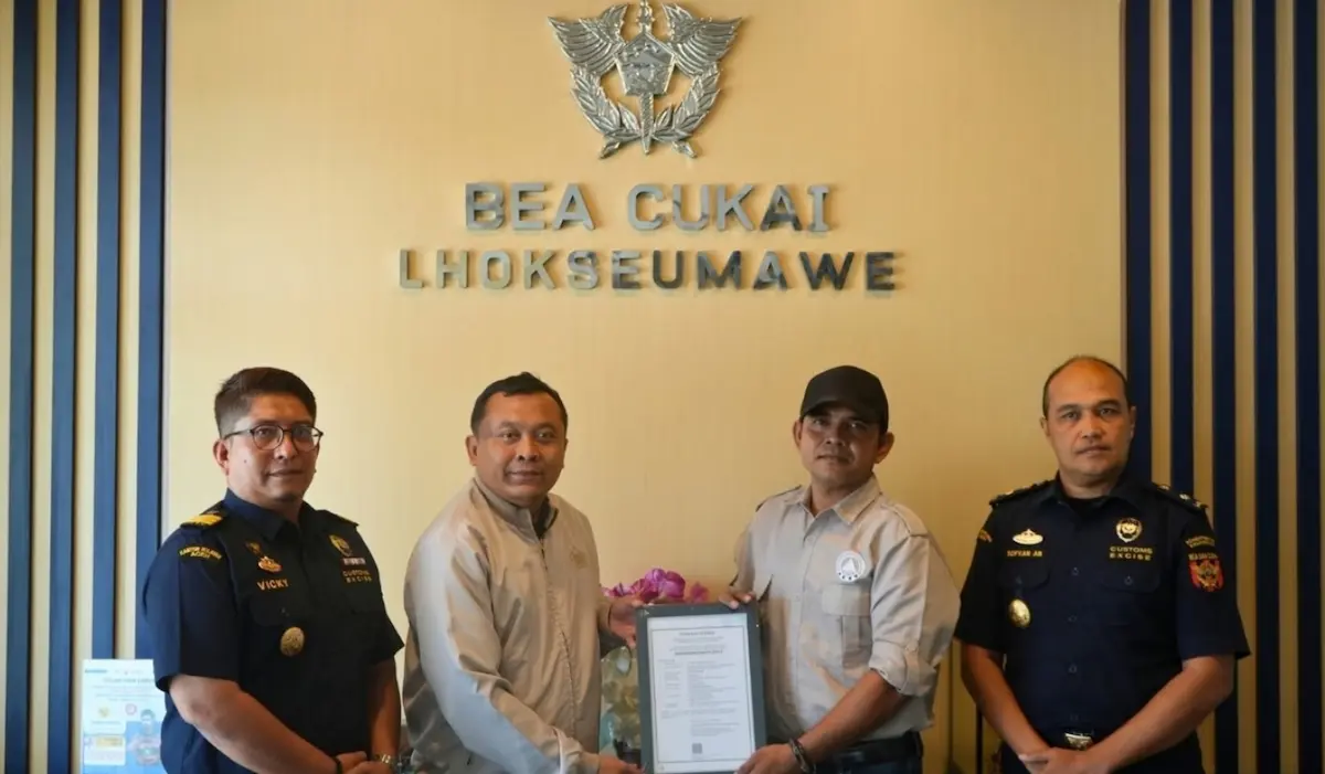 Bea Cukai Lhokseumawe Terbitkan NPPBKC kepada CV Rencong Makmur Sejahtera