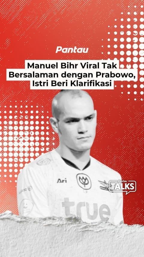 MANUEL BIHR VIRAL TAK BERSALAMAN DENGAN PRABOWO ISTRI BERI KLARIFIKASI