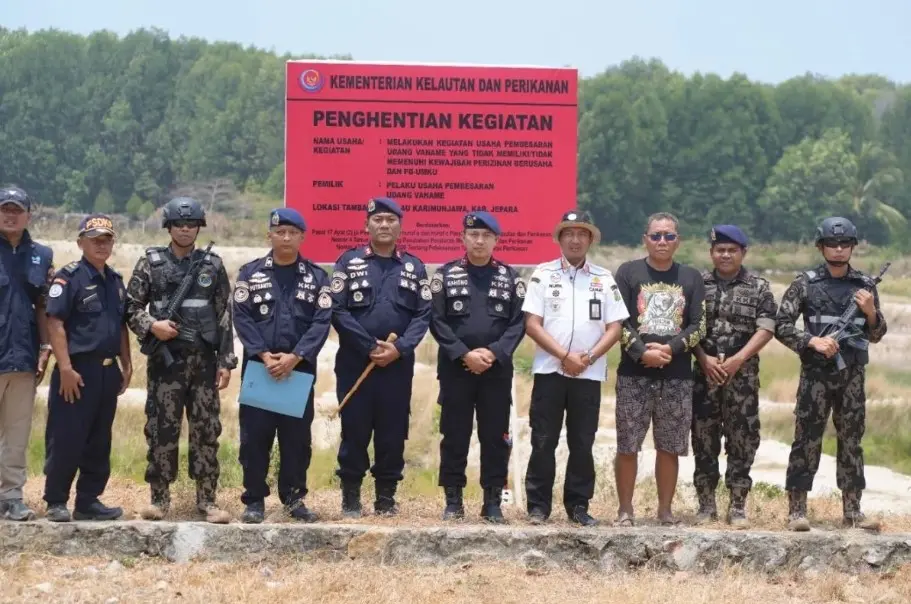 KKP Segel Dua Tambak Udang Seluas 7,71 Hektare di Karimunjawa, Diduga Langgar Perizinan dan Aturan Tata Ruang