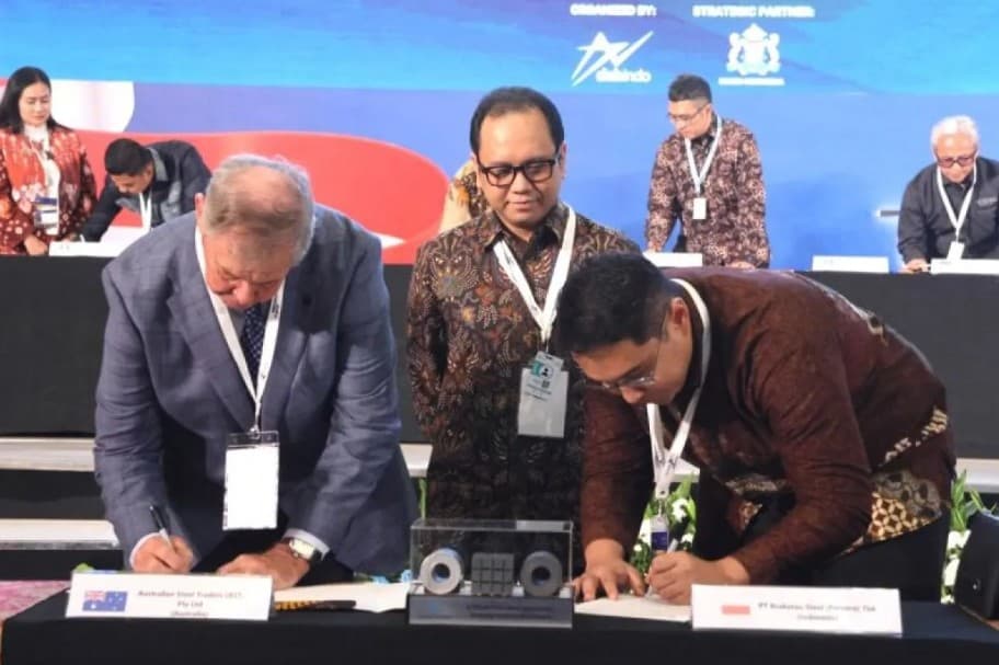 Krakatau Steel Gandeng ASTRADERS untuk Pasok 30.000 Ton Baja per Tahun ke Australia dan Selandia Baru