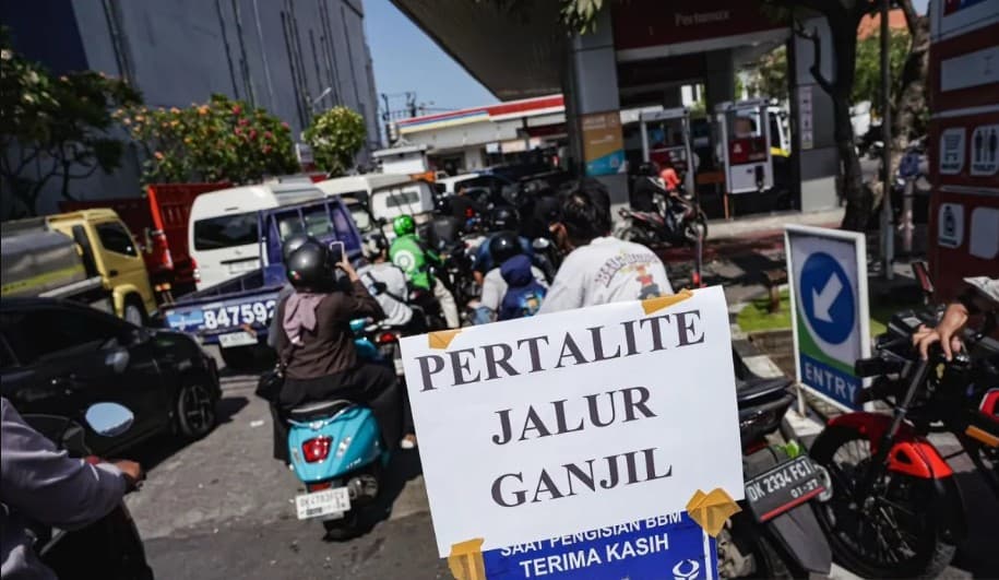Antrean BBM di Bali Mulai Berkurang, Pertamina Terapkan Ganjil Genap dan Tambah Pasokan 48 Juta Liter Pertalite