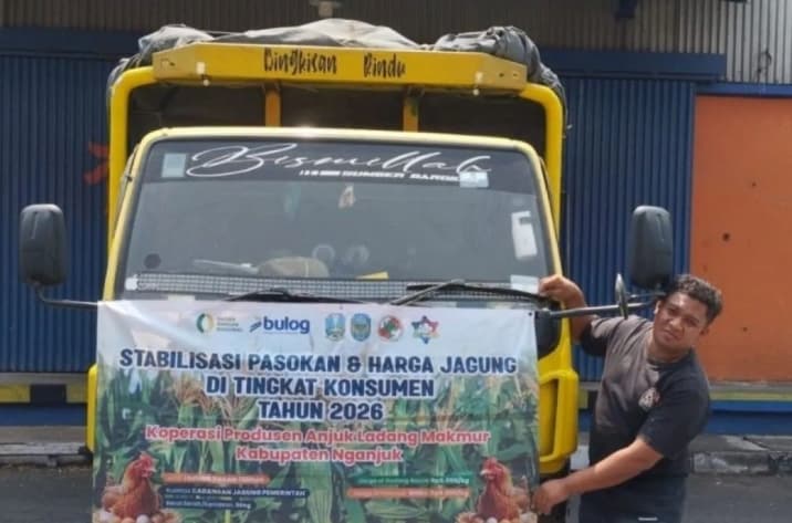 Bulog Kediri Salurkan 12.941 Ton Jagung SPHP, Peternak Bisa Beli dengan Harga Rp5.000 per Kilogram