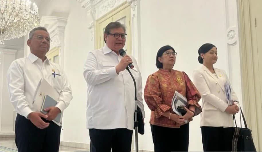 Airlangga Laporkan Ekonomi RI Stabil ke Prabowo, Pemerintah Siapkan Langkah Perkuat Ekspor dan Efisiensi APBN