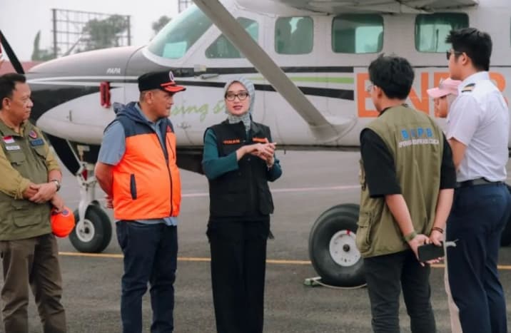 Wagub Lampung Jihan Nurlela Minta Penanganan Karhutla Dipetakan Berdasarkan Skala, 350 Personel Dikerahkan di Way Kambas