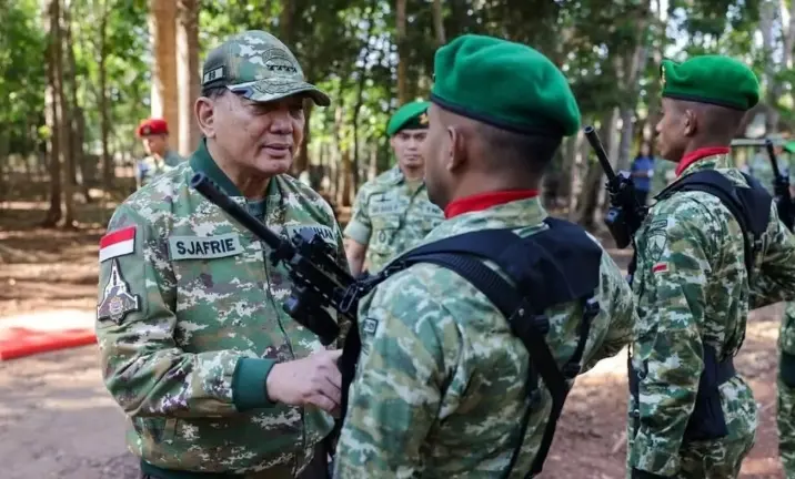 Menhan Sjafrie Sjamsoeddin Minta Prajurit YTP Tak Hanya Mahir Bertempur