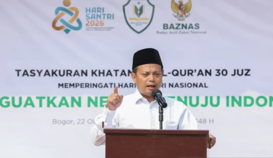 Baznas Salurkan Rp27,5 Miliar untuk Beasiswa 2.500 Santri dan Renovasi 700 Pesantren di Indonesia